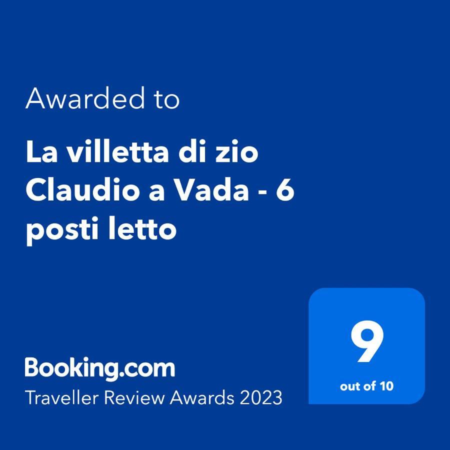 La Villetta Di Zio Claudio A Vada - 6 Posti Letto エクステリア 写真